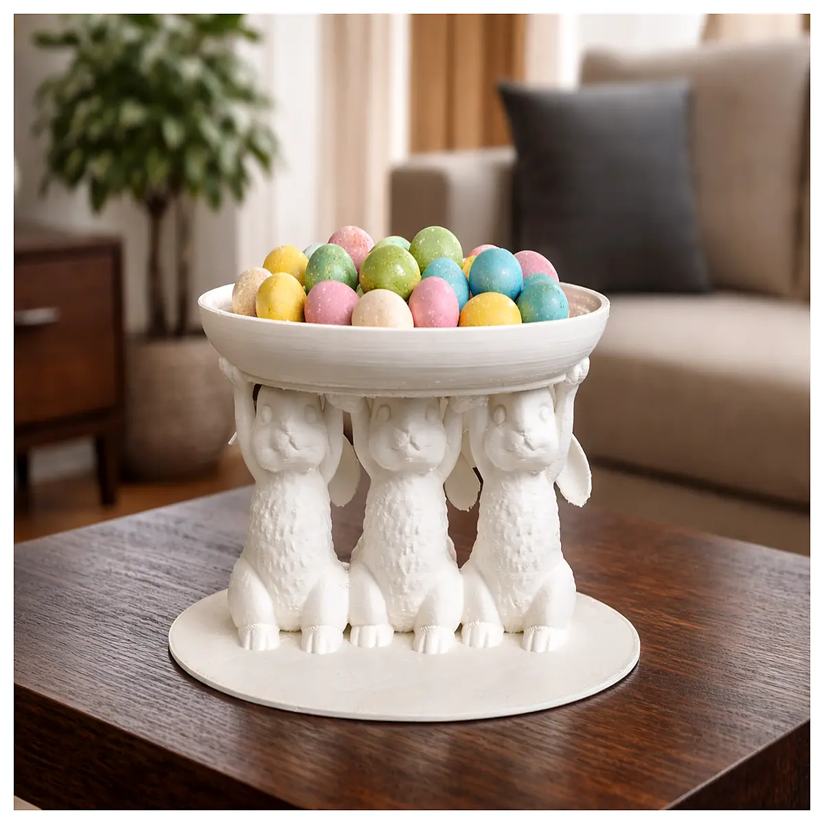 Easter Bunny Toy Holiday Decoration Kids Gift Easter Surprise Cute Rabbit Model