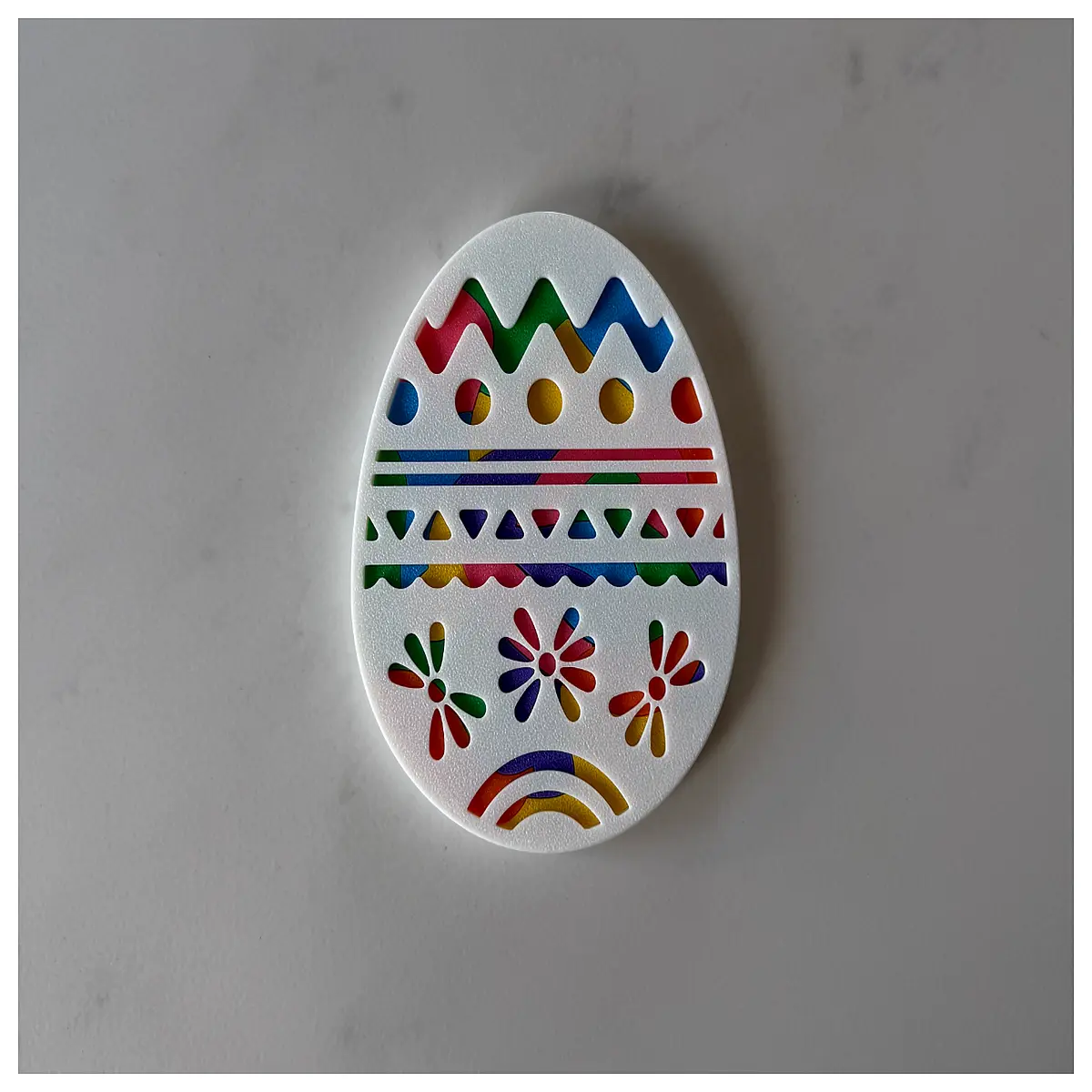 Easter Egg Puzzle Decorative Egg Crafting Creative Puzzle Toys for Kids Family Easter