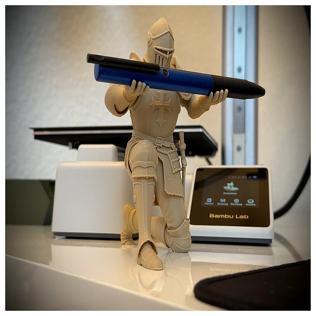 knight pen holder desk organizer medieval stationery cup for office school
