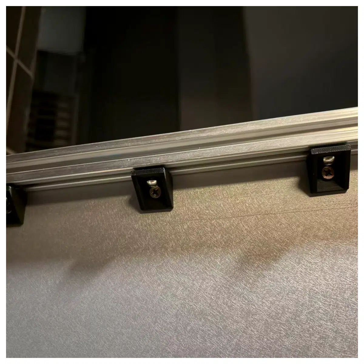 20mm aluminum extrusion t slot self tapping screw fixing block modular profile connector bracket