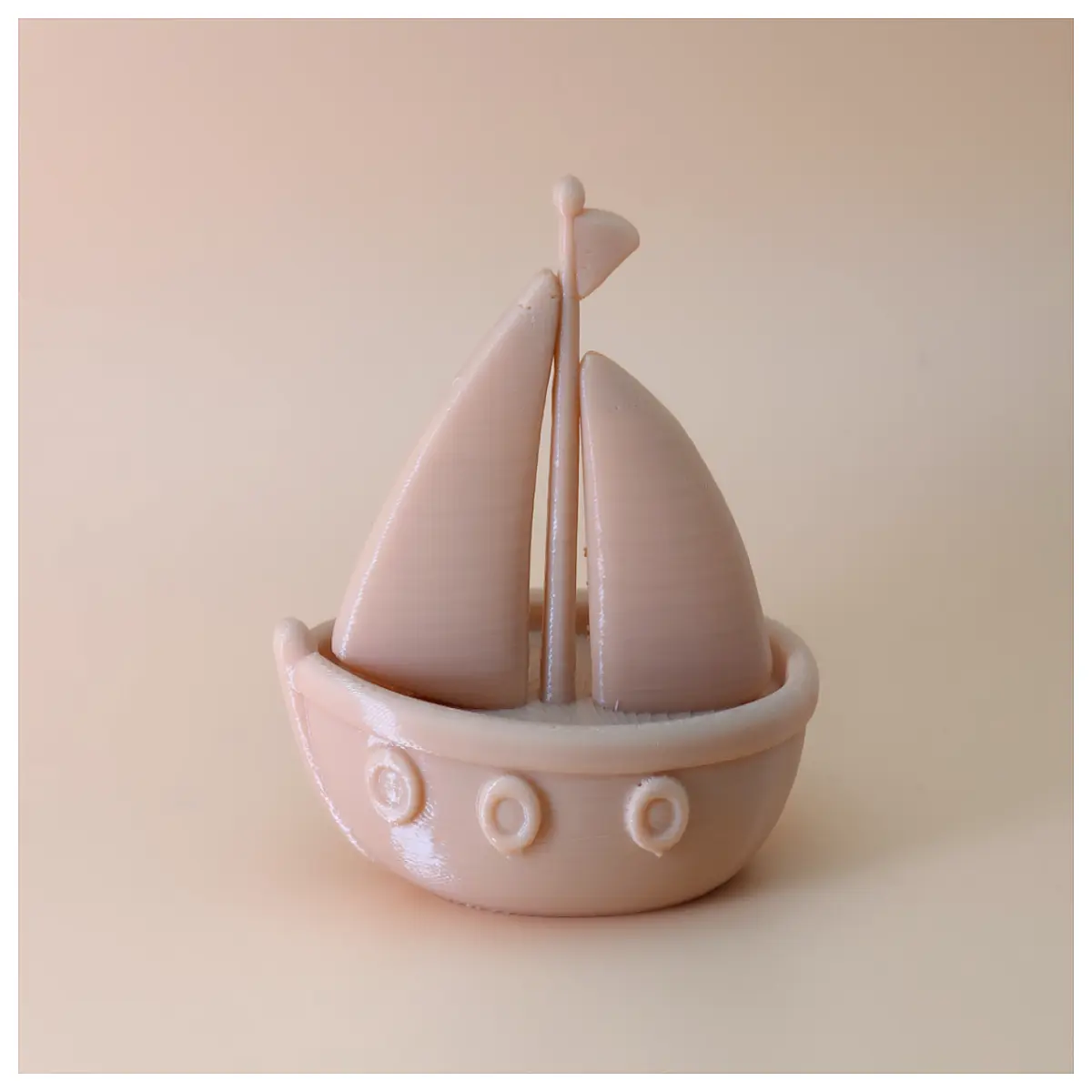 Smooth Sailing Mini Sailboat Toy Kids Boat Model Water Play Indoor Outdoor Games Boat Accessories Boat