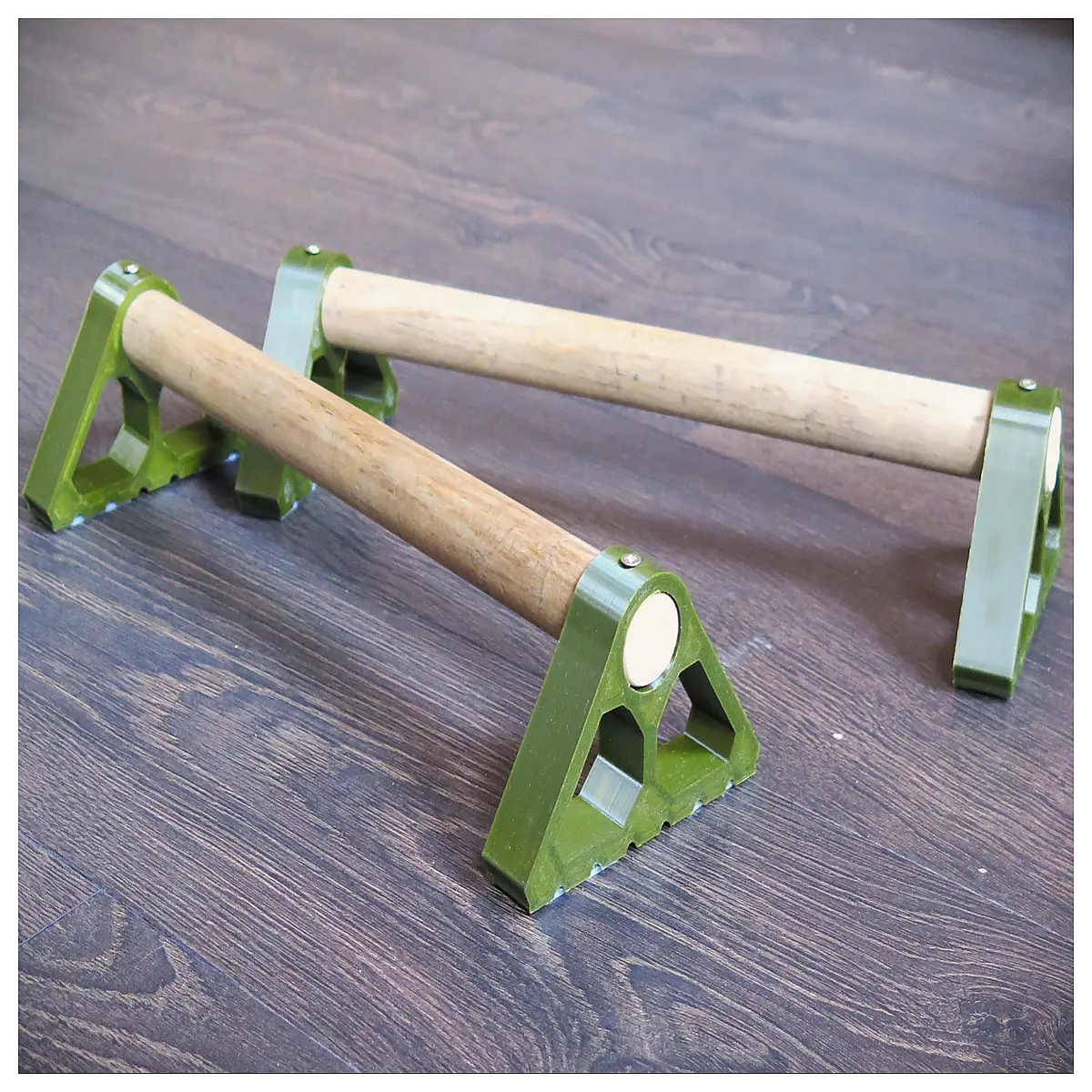 Wooden Push Up Bar Fitness Equipment Workout Support Handle Exercise Accessory Push Up Pole