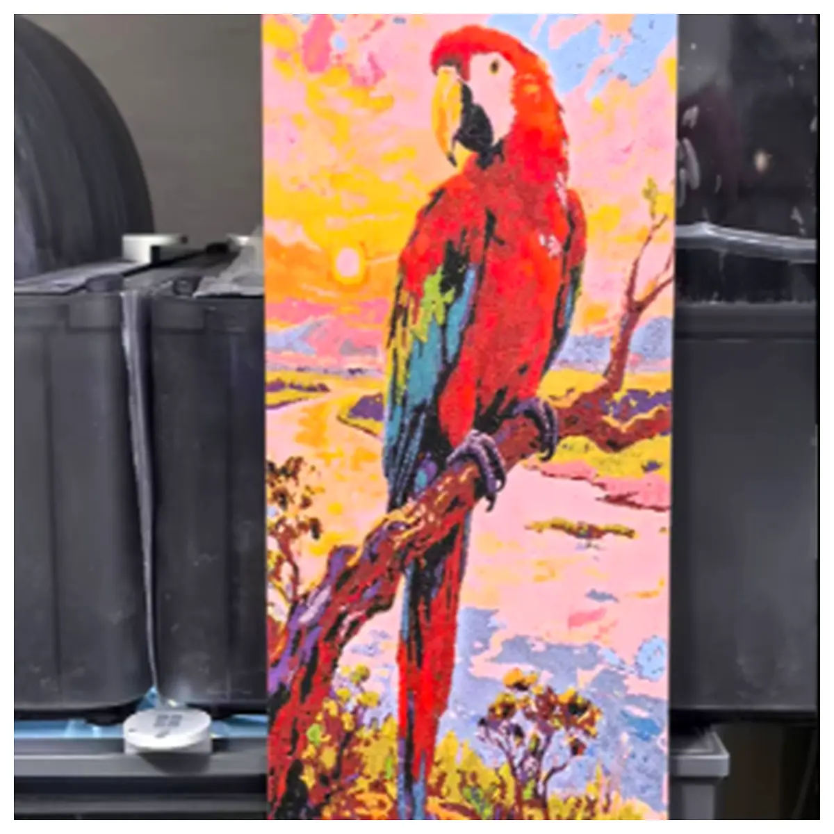 Parrot ing Book 7 Layered s Bird Art Kids Activity Sheets Creative ing Supplies