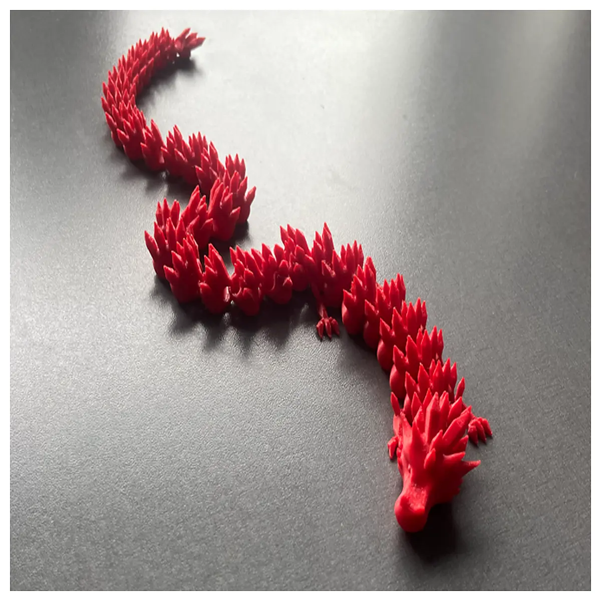 Moving Joint Crystal Dragon Toy Character Model Collectible Desk Decoration Model Accessories Dragon Figure Dragon Figurine Anime Collectibles