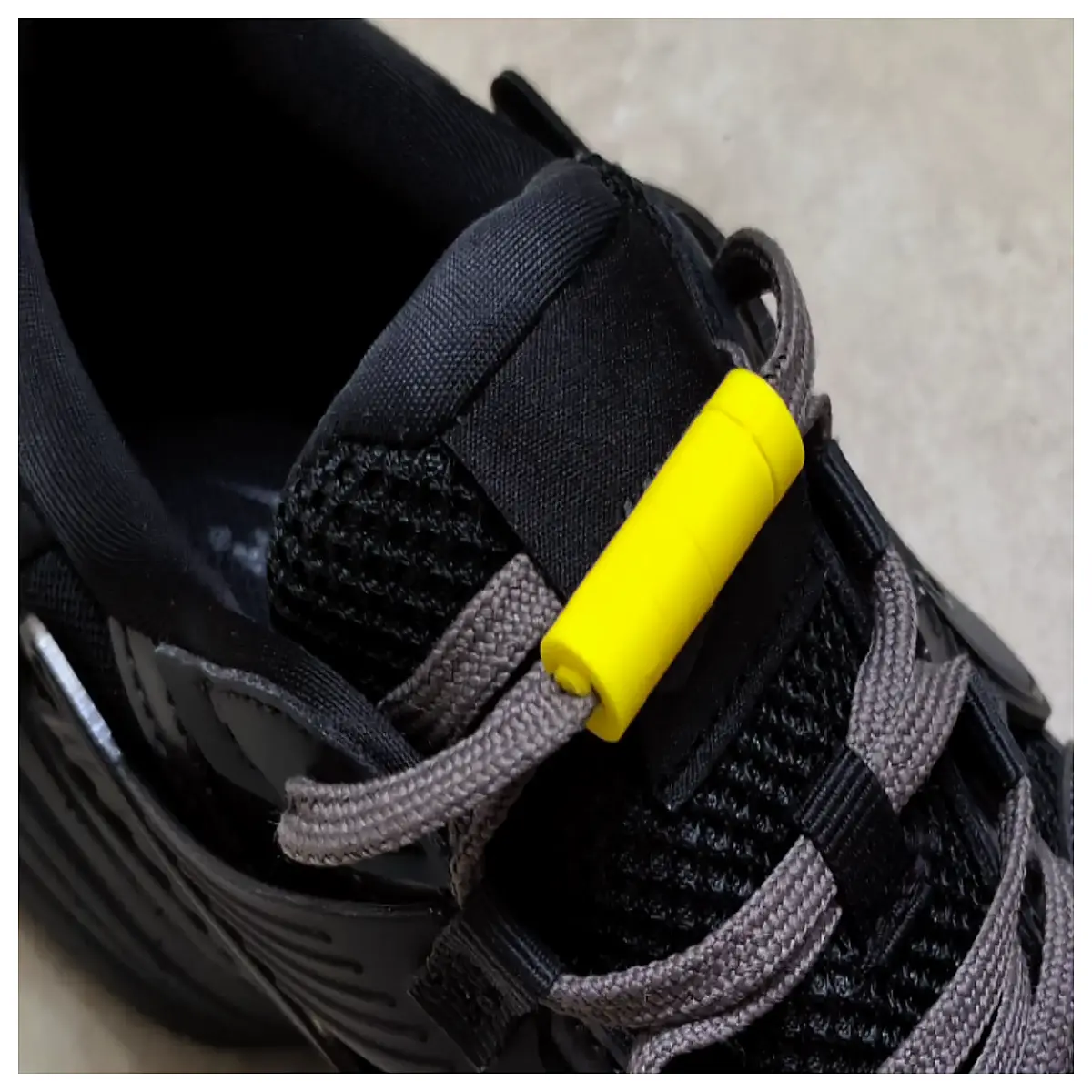 no tie shoelace locks elastic easy slip on for elderly disabled kids hands running sneakers