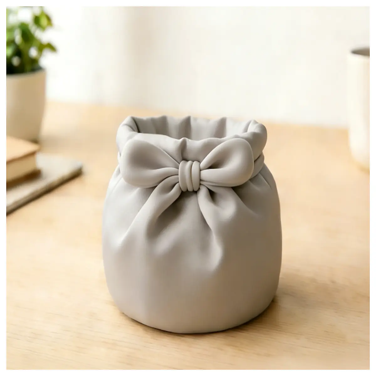 Silk Storage Bag Organizer Clothes Hanger Storage Fabric Basket Home Storage Solutions Linen Container