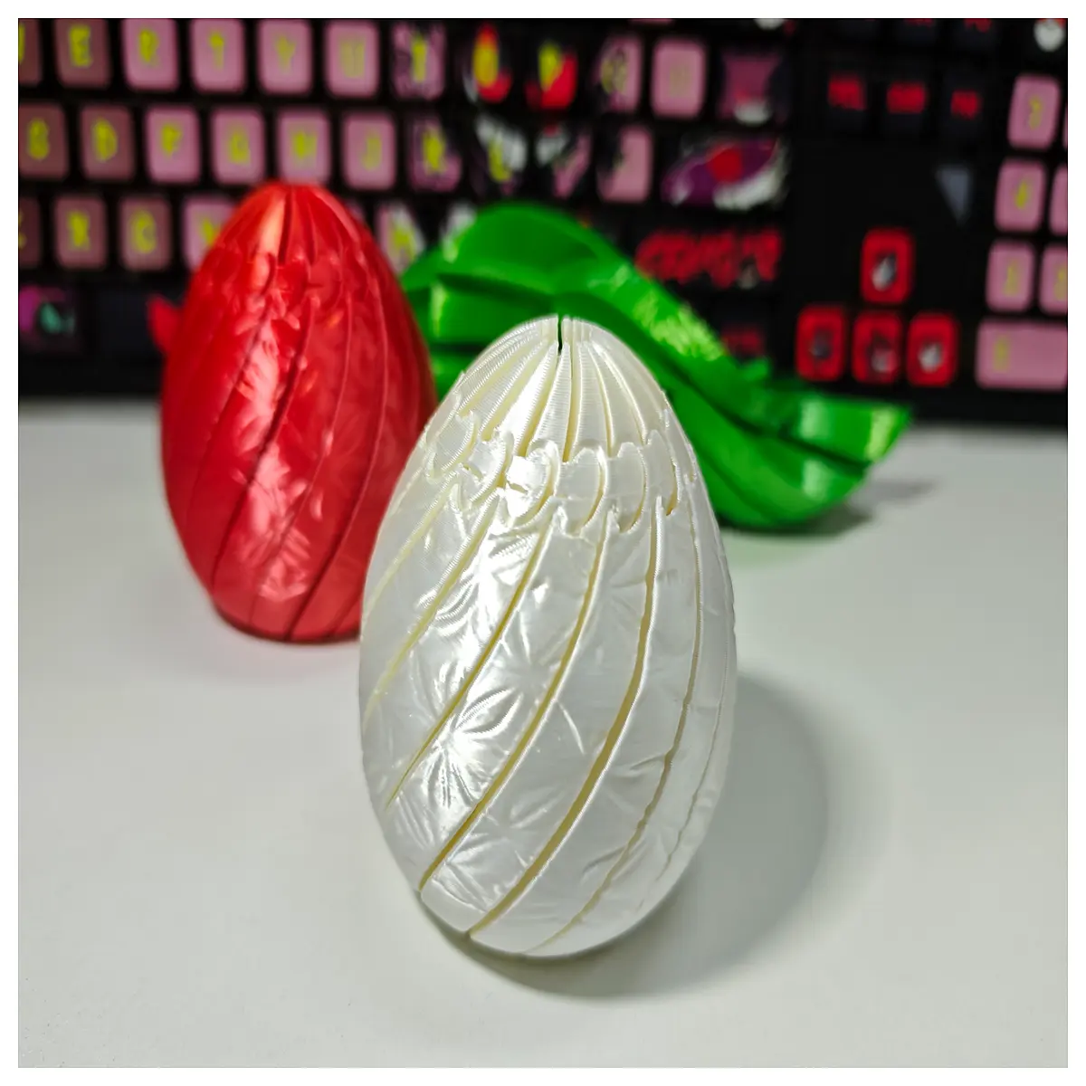 easter slime egg toy squishy stretchy putty ball for kids party favors