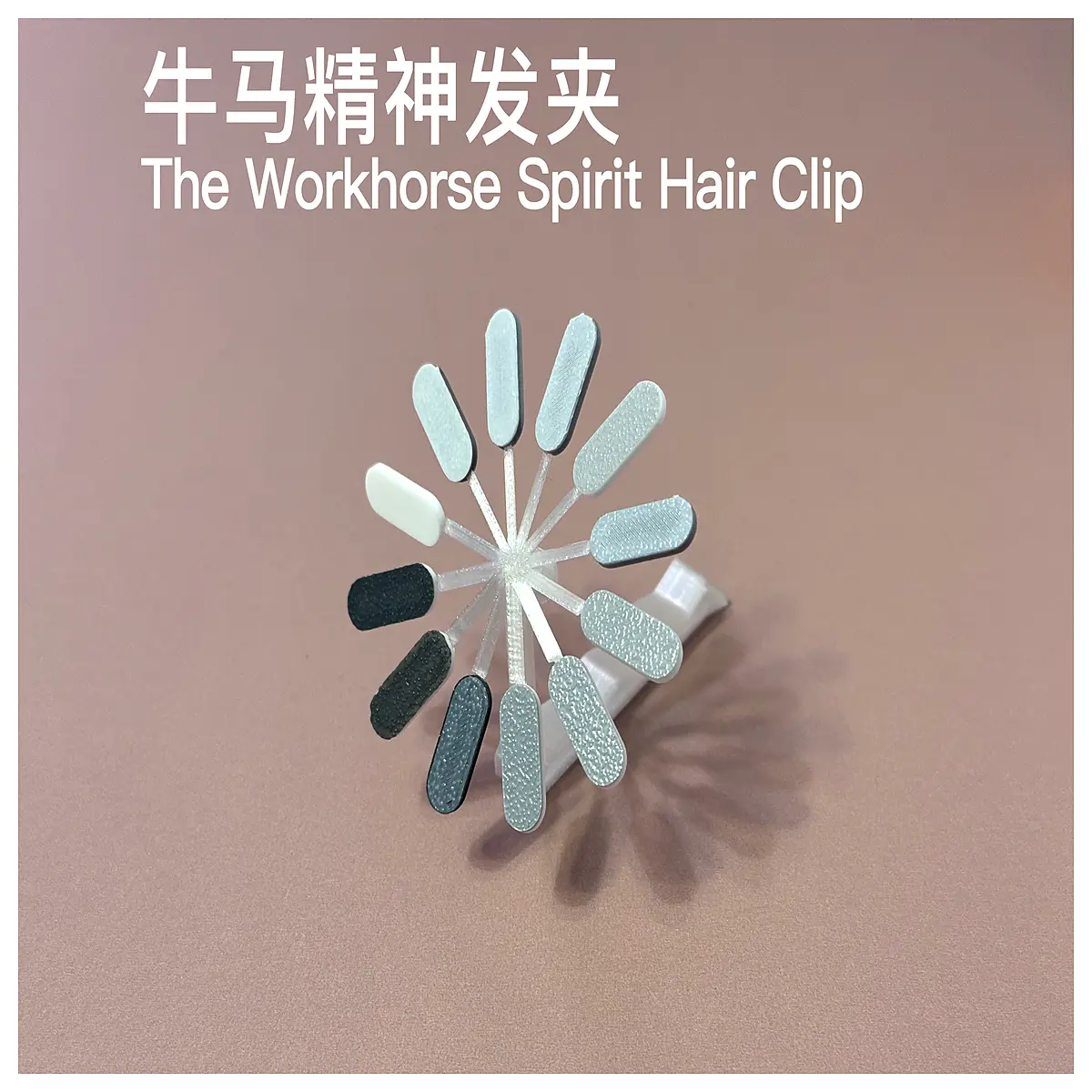 Niu Ma Spirit Hair Clip Women s Hair Accessory Elegant Wavy Styling Romantic Hair Look Synthetic Fur Accessory Chic Hairpin