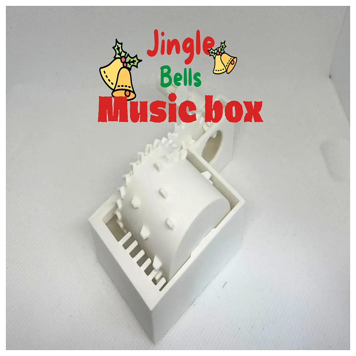 Jingle Bells Music Box Holiday Decoration Christmas Music Box Musical Toy Christmas Gift Music Box Accessories