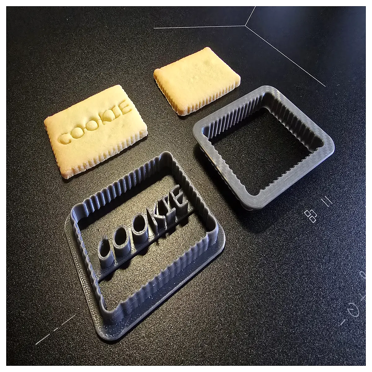 custom engraved cookie cutters with names personalized baking stamps for cakes diy fondant lettering tools monogram pastry molds