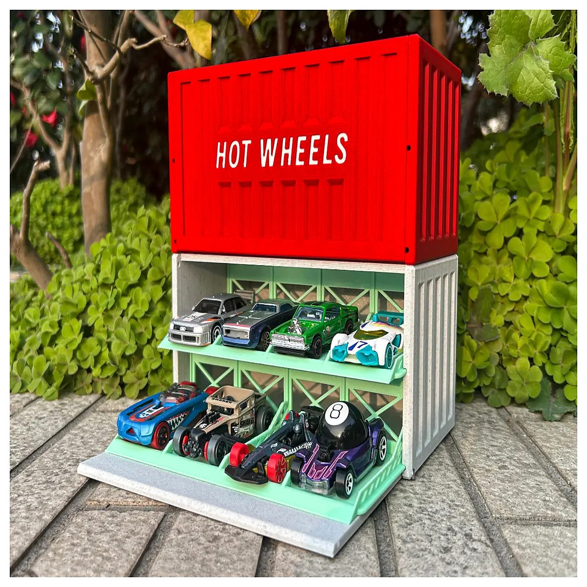 Openable Expandable Stackable Storage Containers 164 Cart Units Double Layer Shipping Box Storage Organizer