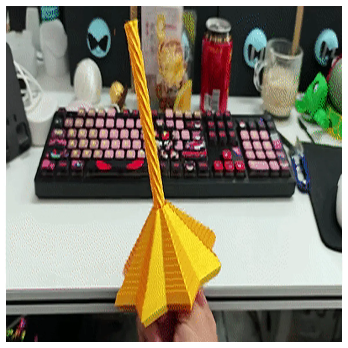 Vending Toy Shop Tool Stress Relief 8 Point Spiral Toy Novelty Puzzle Fun