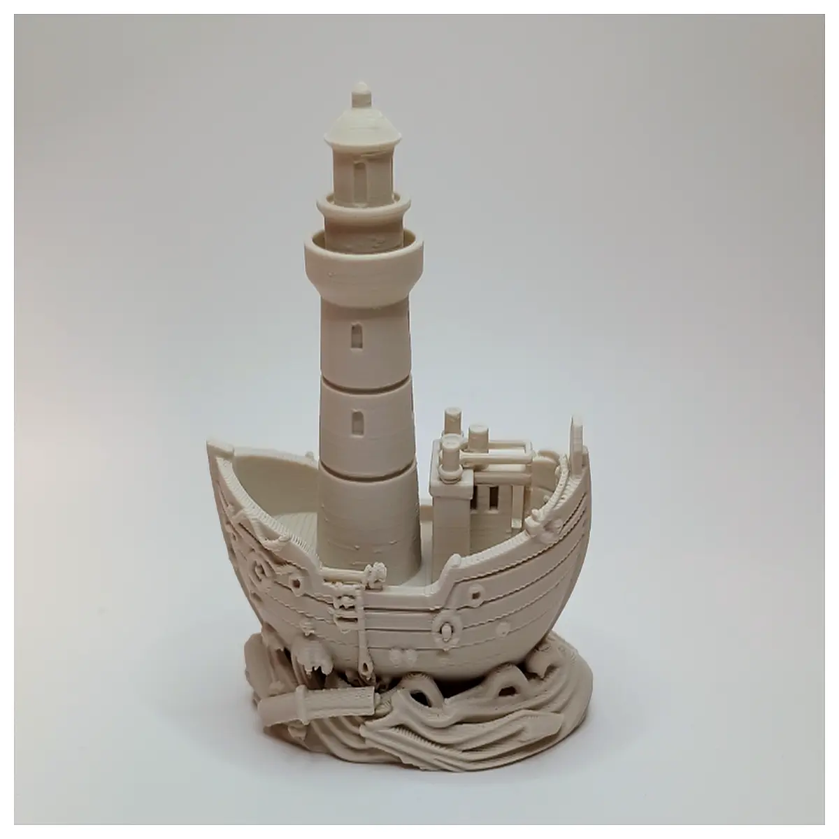 Lighthouse Ship Decoration Ocean Theme Ornament Nautical Landscape Indoor Decor Ship Model Creative Home