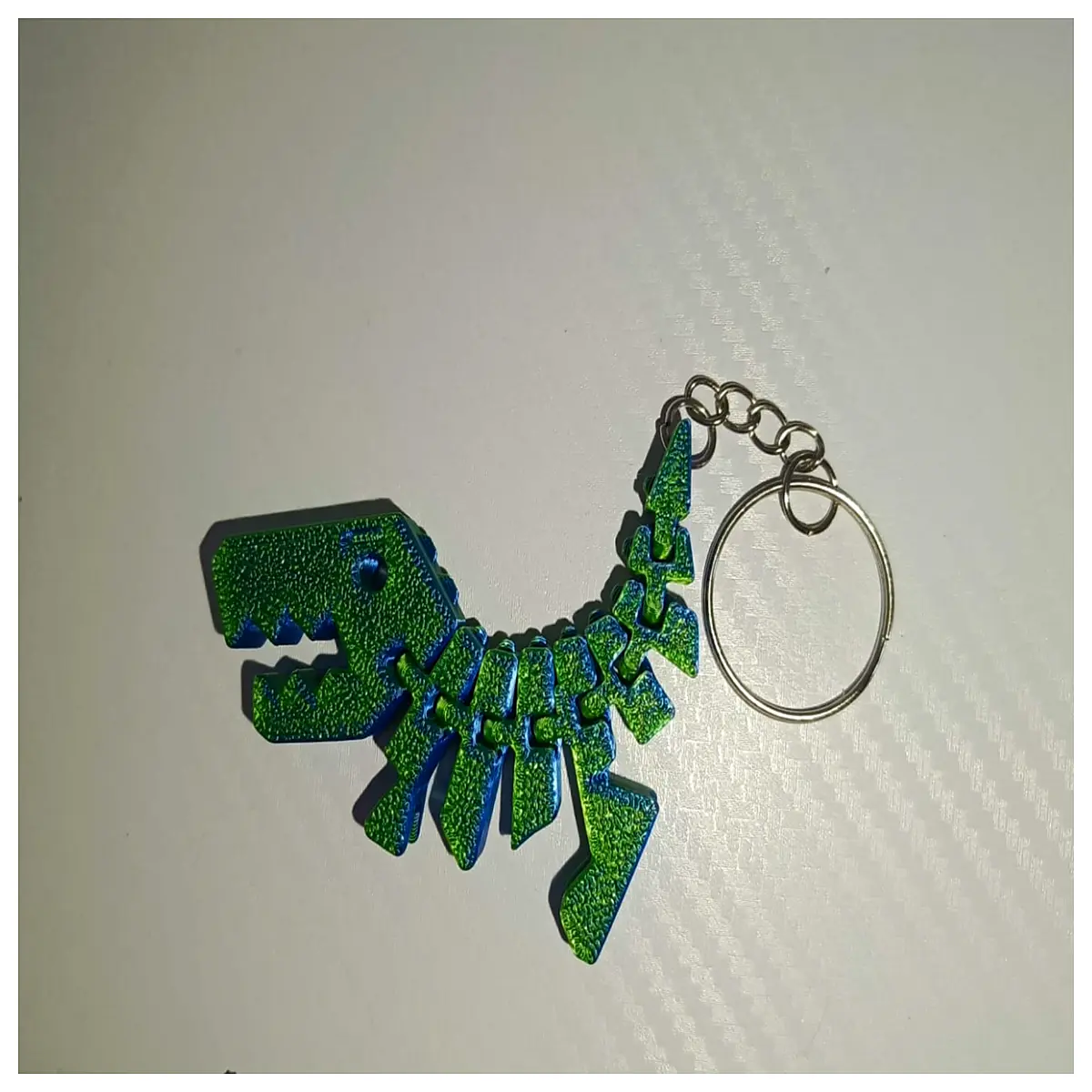 Moving T Rex Keychain Animated Dinosaur Charm Fun Dinosaur Gift Keyring Accessory