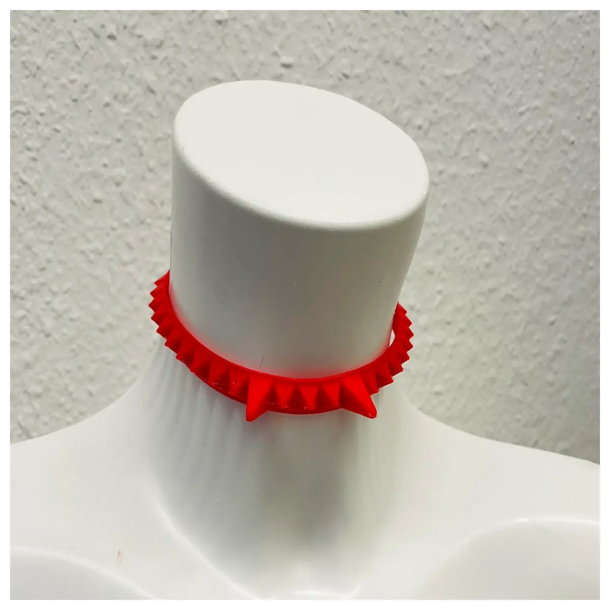 Spiked Collar Necklace Women s Fashion Jewelry 2 Large Thorn Design Trendy Accessory Wearable Chain Elegant Style