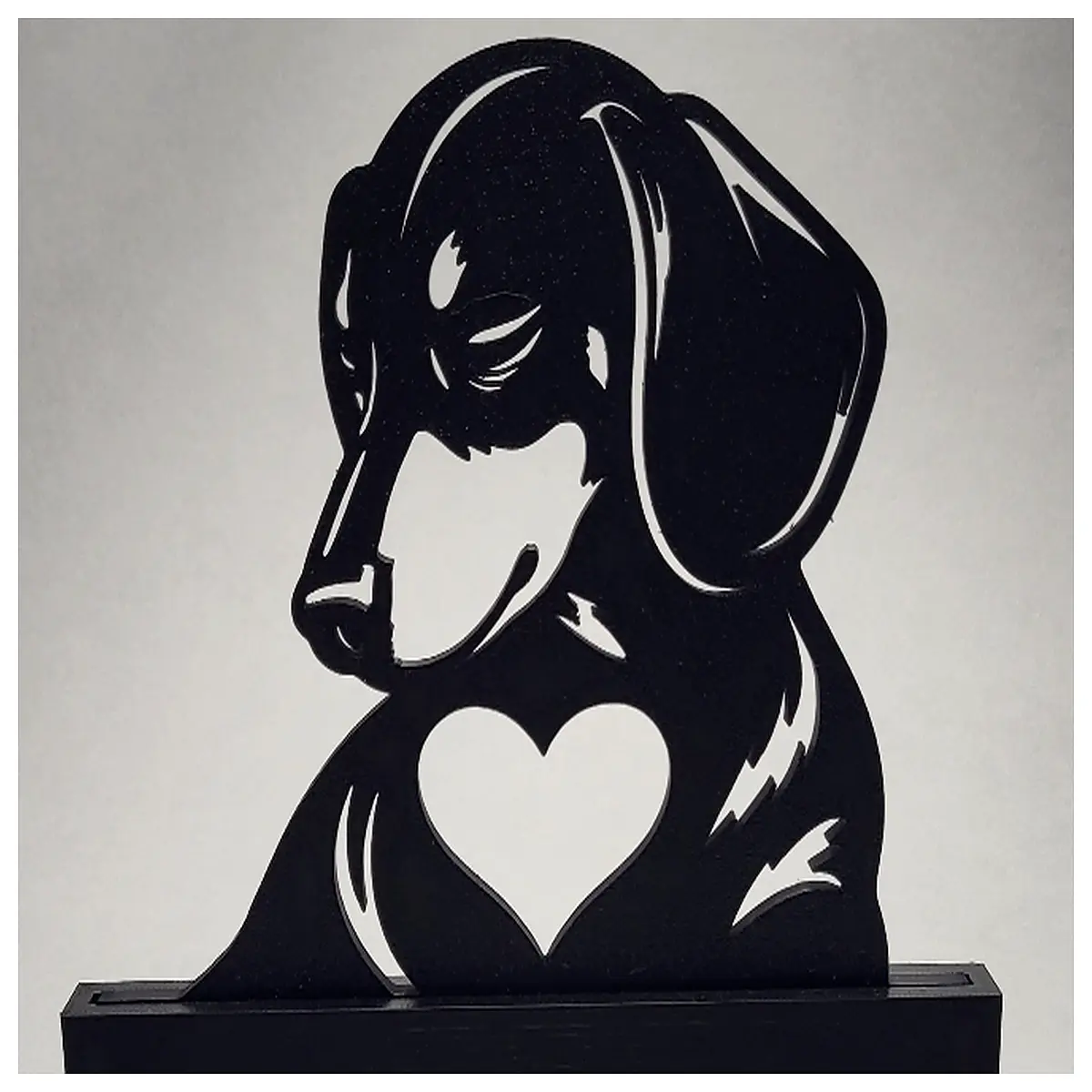 Dachshund Silhouette Wallpaper Dog Silhouette Wall Art Pet Decoration Stickers Interior Wall Decor Creative Home Decor