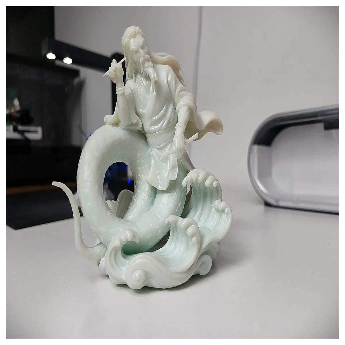 Fu Xi Ancient Immortal Mysterious Origin Mythology Fu Xi Figure Cultural Collection Antique Art Mythological Legends Collector s Essential