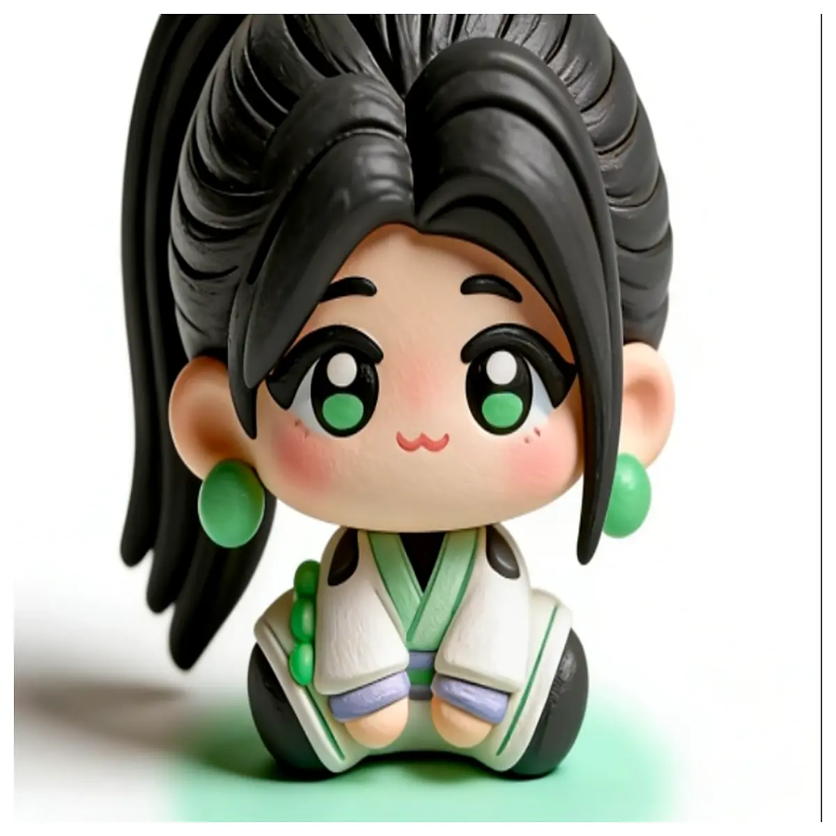 Q Version Jetwind Wise Birdie Character Model Collectible Toy Anime Figure Desk Decoration Character Model