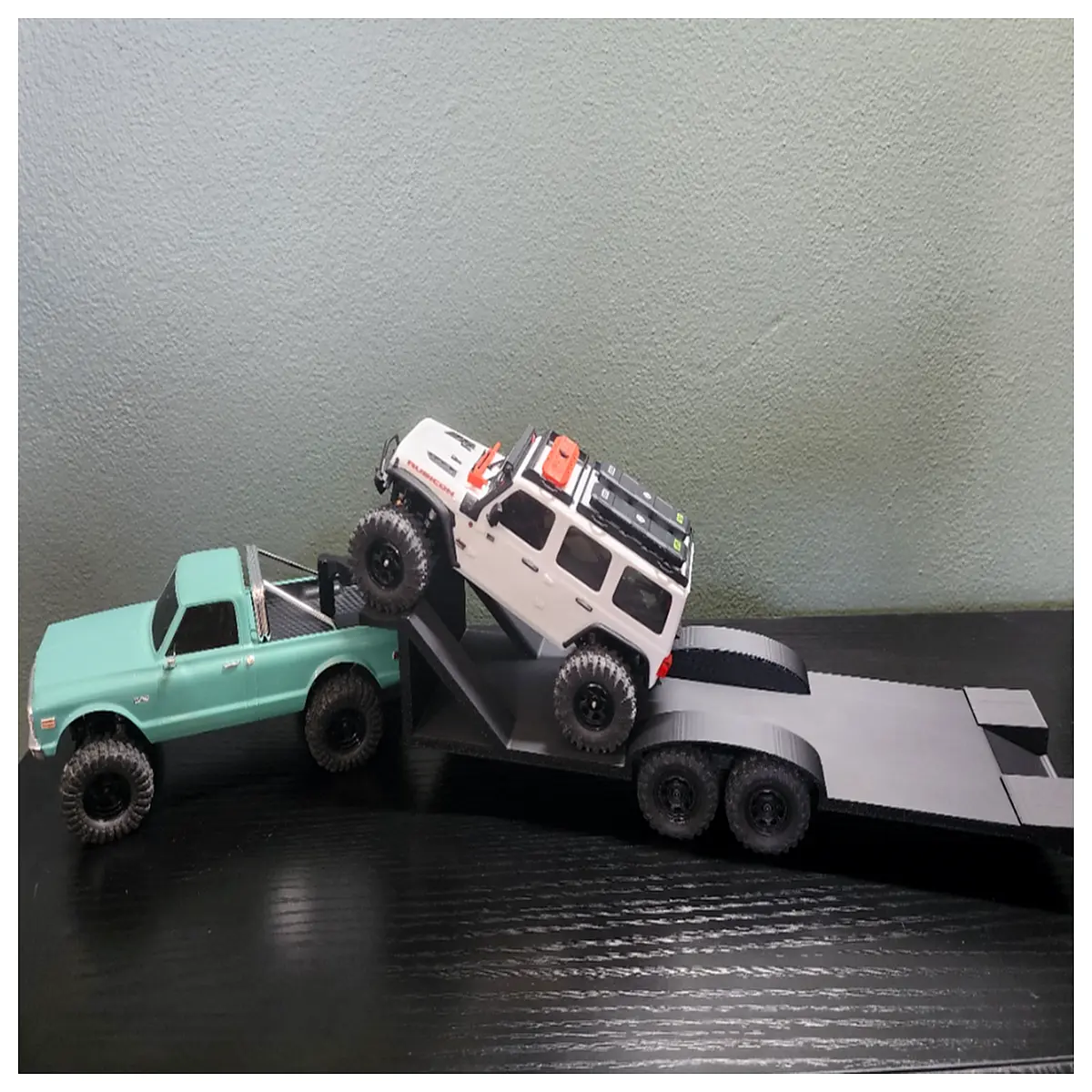 SCX30 Double Axle Trailer Upgrade Parts Trailer Components Tow Hooks Accessories Vehicle Modification Trailer Accessories Assembly