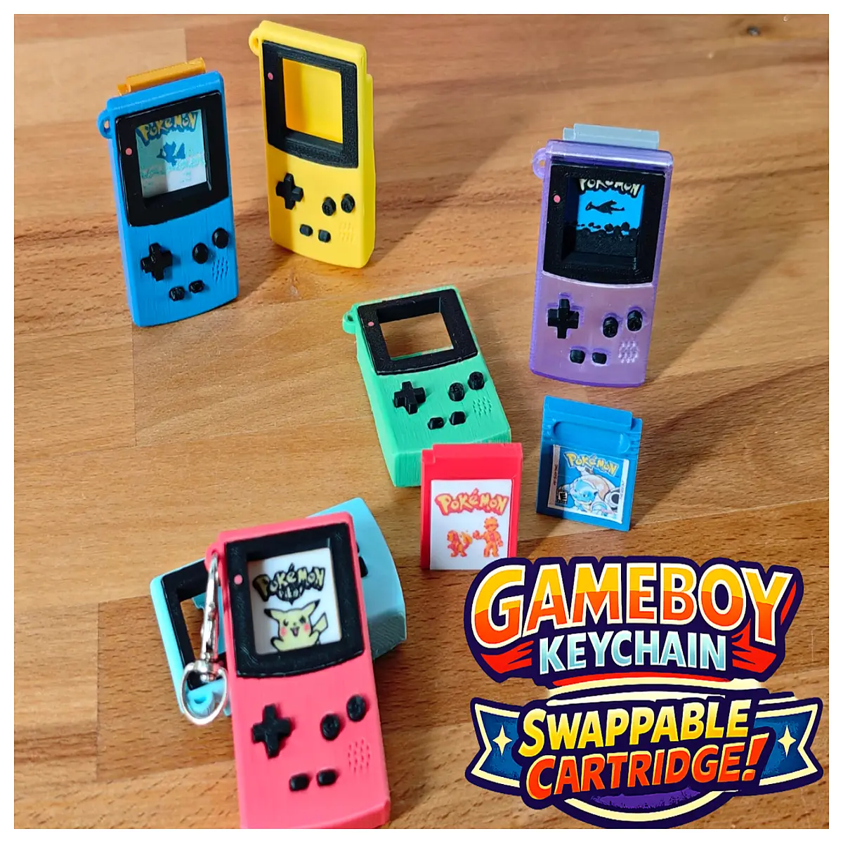 Retro Game Console Cartridge Keychain Accessory Game Collection Home Toys Nostalgic Gift Console Cartridge Keychain