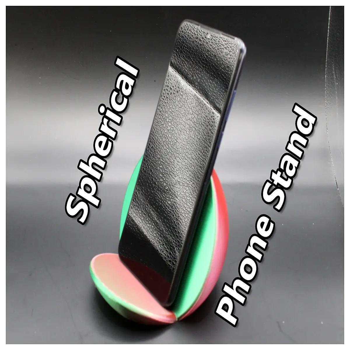 spherical phone holder desktop organizer ball mount for tablet car dashboard universal grip