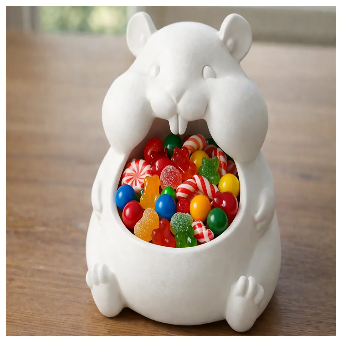Hamster Bowl Ceramic Small Dish Pet Feeder Rabbit Bowl Cage Accessories Hamster Supplies Automatic Feeder Supplement Food Suitable for Small Hamsters