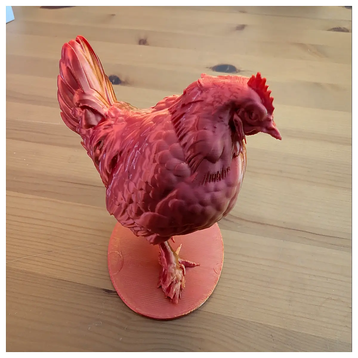 Rooster Sculpture Yard Decoration Garden Statue Outdoor Placement Hundred Flower Decor Art Sculpture