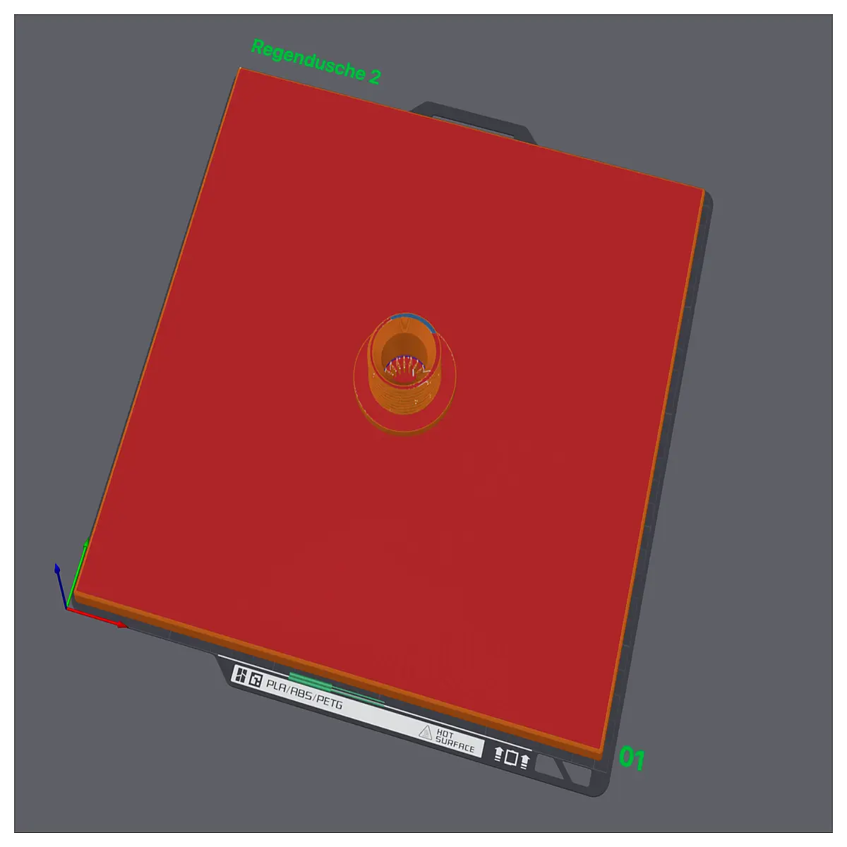 Square Shower Head 15mm Outdoor Garden Nozzle Bathroom Water Faucet Accessories Water Device