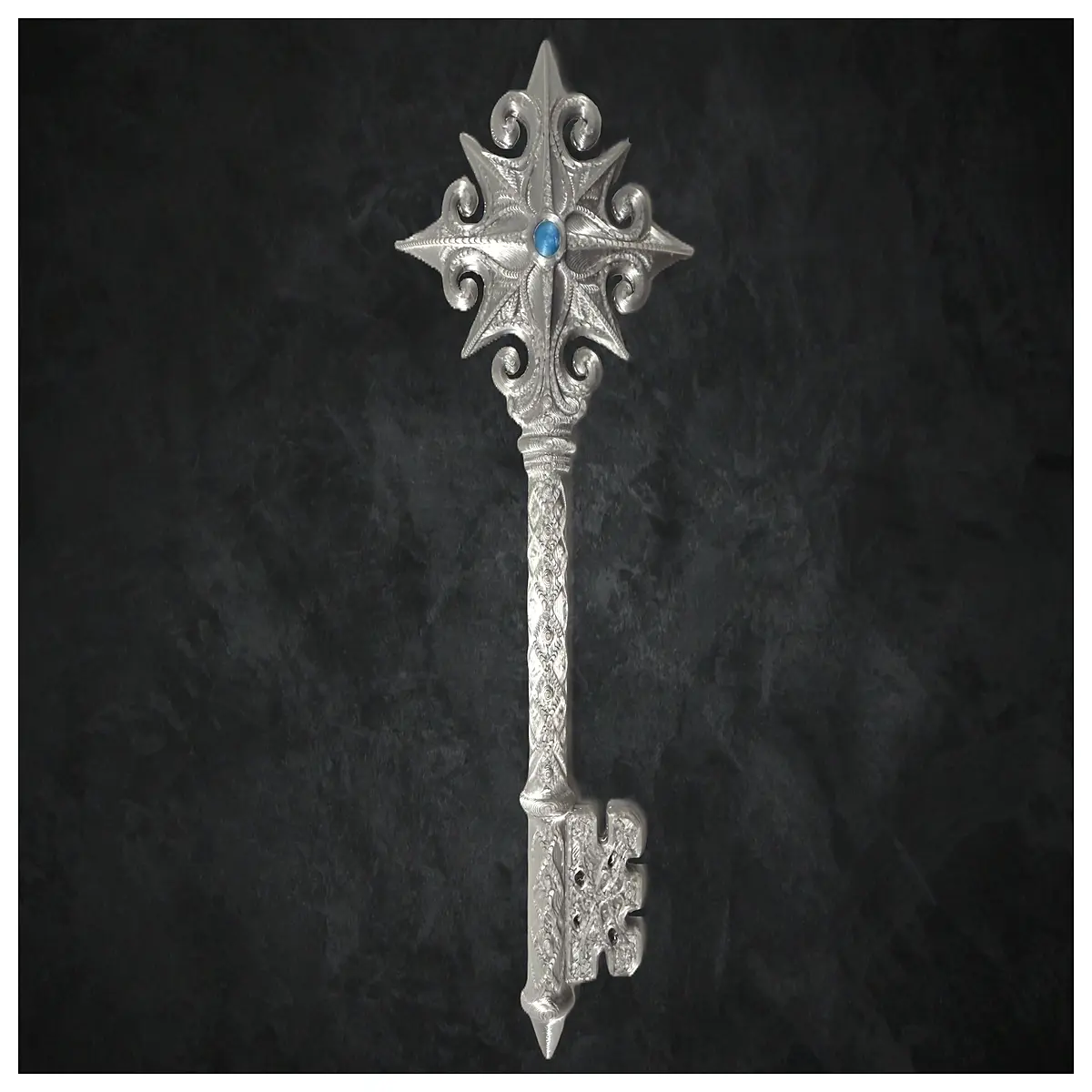 star of keychain for anime cosplay props key ring accessory collectible toy gift durable metal key holder party favor