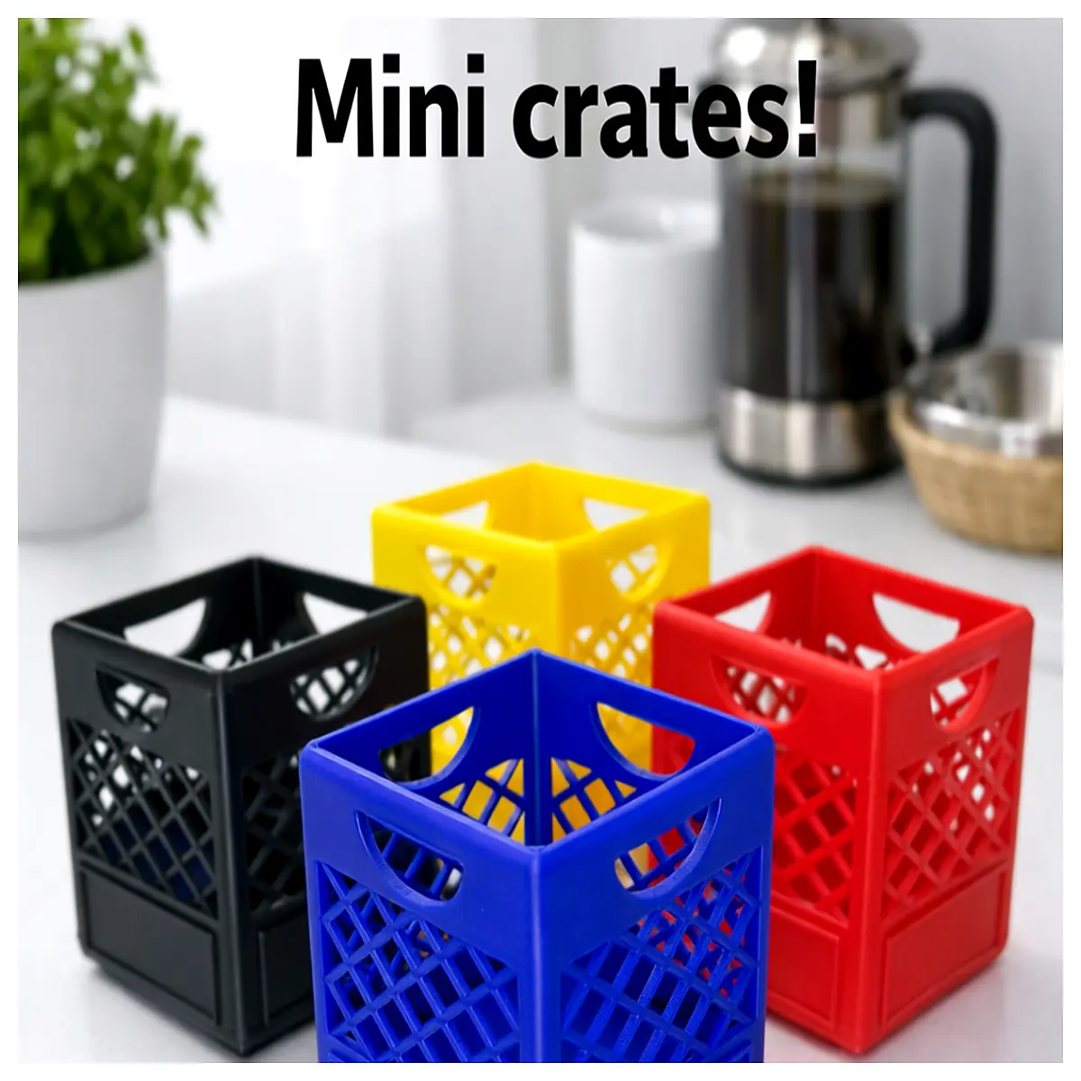 Mini Milk Box Organizer Desktop Storage Box Multi Purpose Organizer Kitchen Storage Container Shelf Organizer