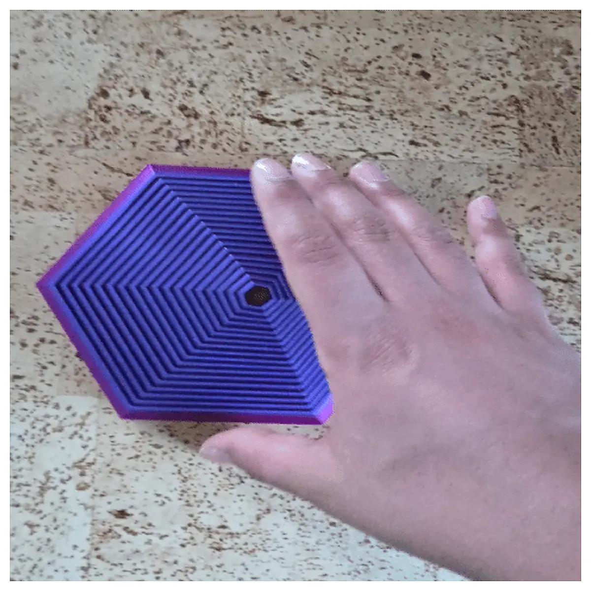 Hexagonal Fidget Toy Stress Relief Enhancement Puzzle Game for Kids Adults Creative Shape Puzzle