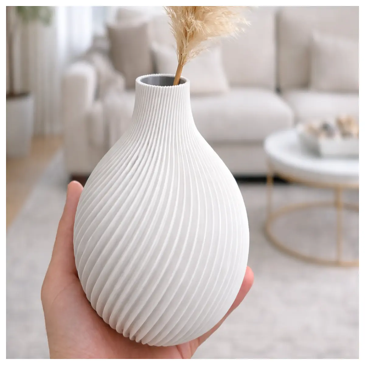textured mini vase for dried flowers small ruffled bud vase for desk home decor