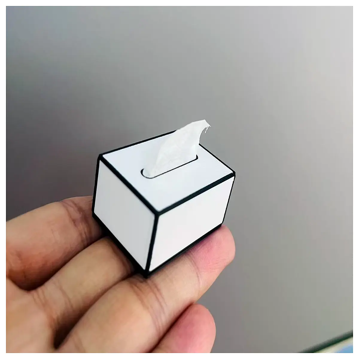 cute mini tissue box holder for car cup holder portable travel tissues container small paper towel dispenser for desk purse