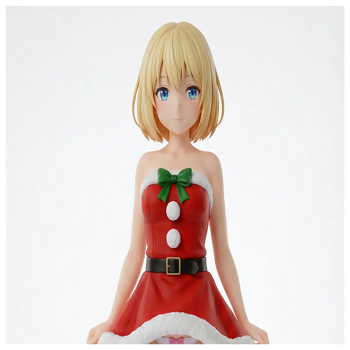 cute christmas girl doll plush toy for kids holiday decor