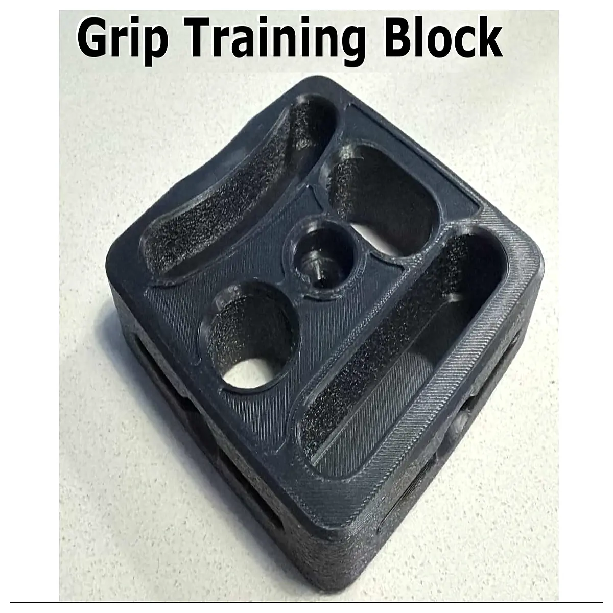 hand grip strengthener exercise block for forearm muscle training and physical therapy recovery