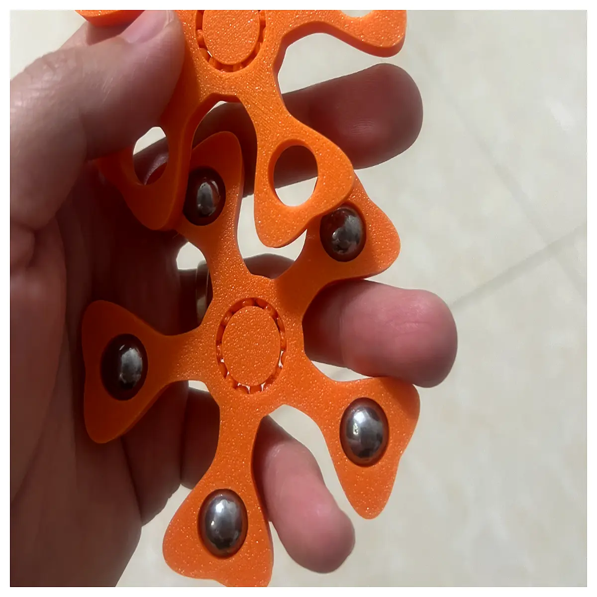 Finger Spinners Rotating Stress Relief Toy Five Bladed Shape Fidget Toy Anxiety Relief Spin Toys