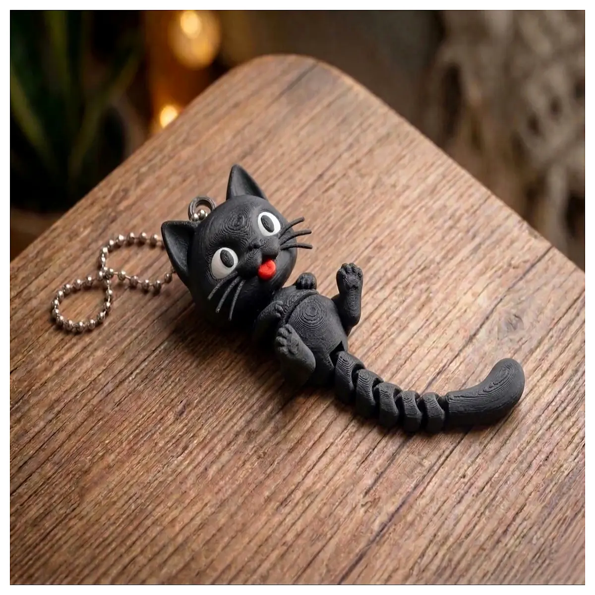 Cat Activity Keychain Fun Cat Treat Hook Cat Interactive Puzzle Toy Cat Food Box Accessory