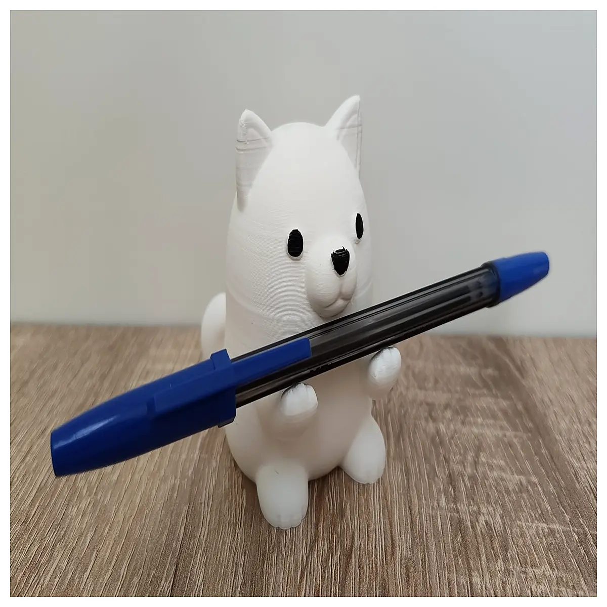 cute dog pencil holder desk organizer cartoon animal pen cup for kids room decor kawaii puppy stationery storage box