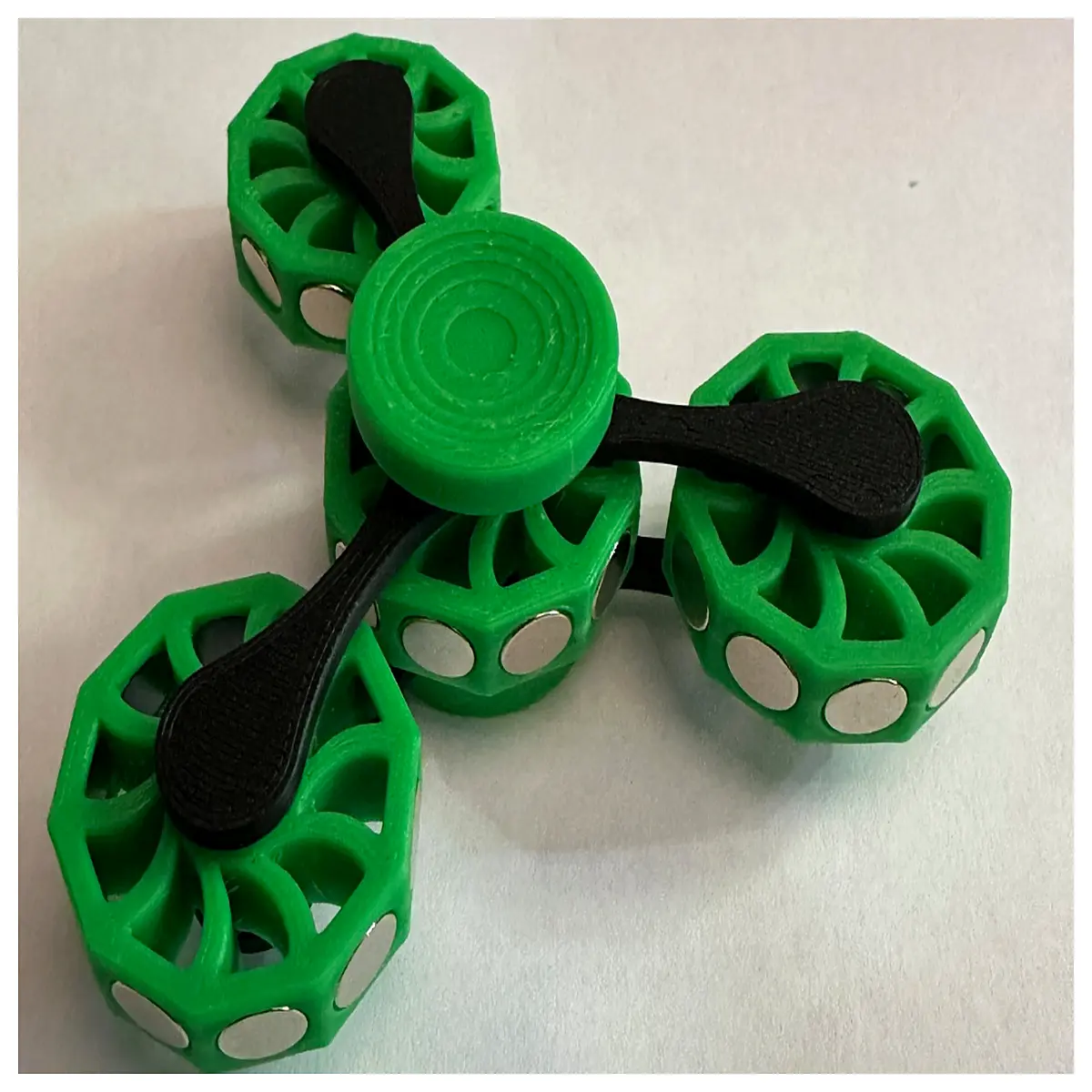 magnetic gear fidget toy stress relief desk accessory for adults and kids