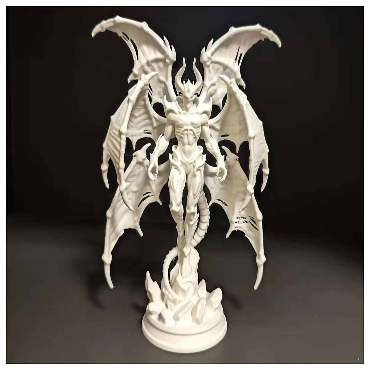 Figure Details Full Big Demon Model Toy Collection Anime Accessories Character Model Demon Collection Game Props