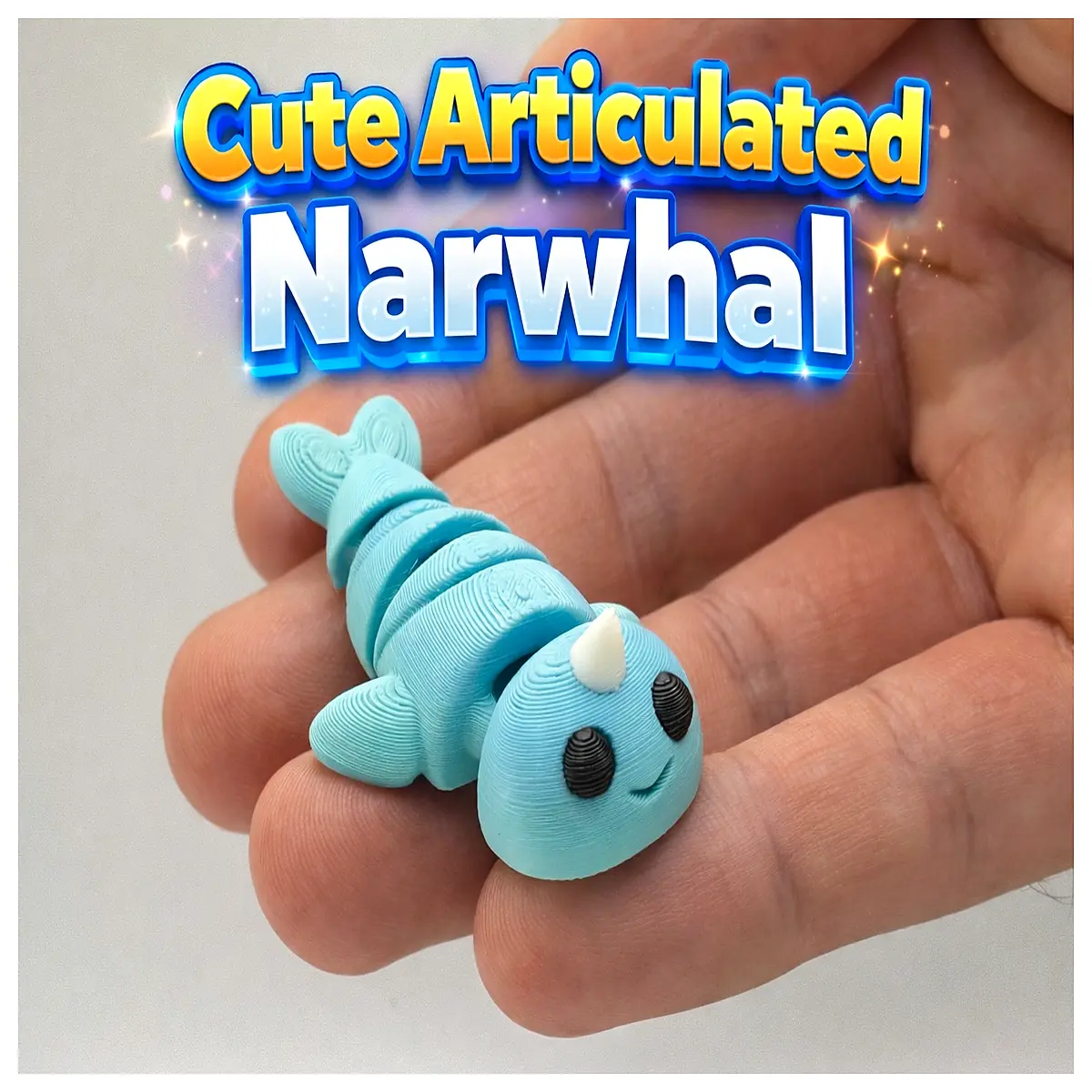 cute narwhal plushie soft stuffed animal toy for kids bedroom decor gift