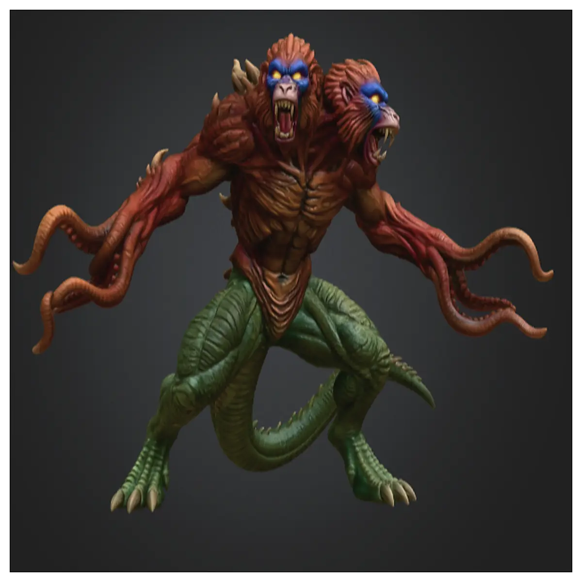 Demogorgon Model Toy Collector Essential Horrifying Creature Model Roleplay Collectible Model Accessories