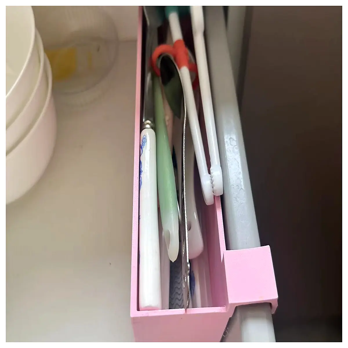 Kitchen Drawer Organizer Boxes Drawer Dividers Storage Containers Multi Compartment Organizer for Kitchen Utensils Supplies