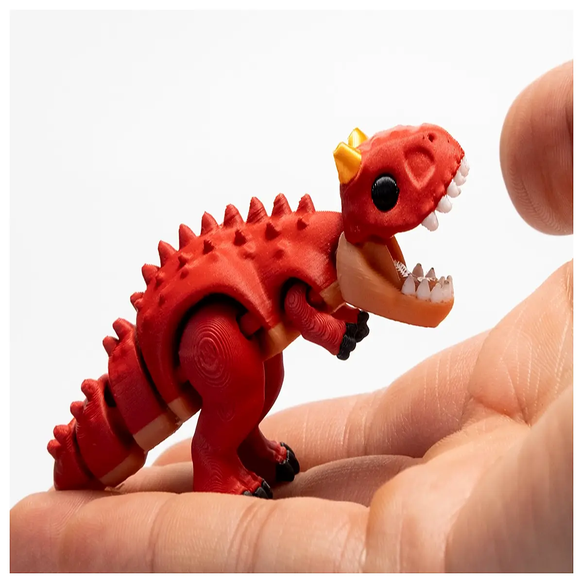 Mini Movable Joint Meat Dinosaur Model Toy Dinosaur Figures Kids Birthday Gift Accessory