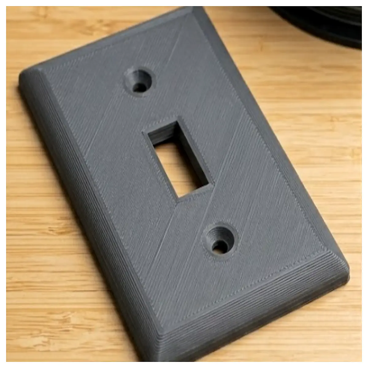 single gang toggle switch cover plate wall plate electrical outlet faceplate for home renovation