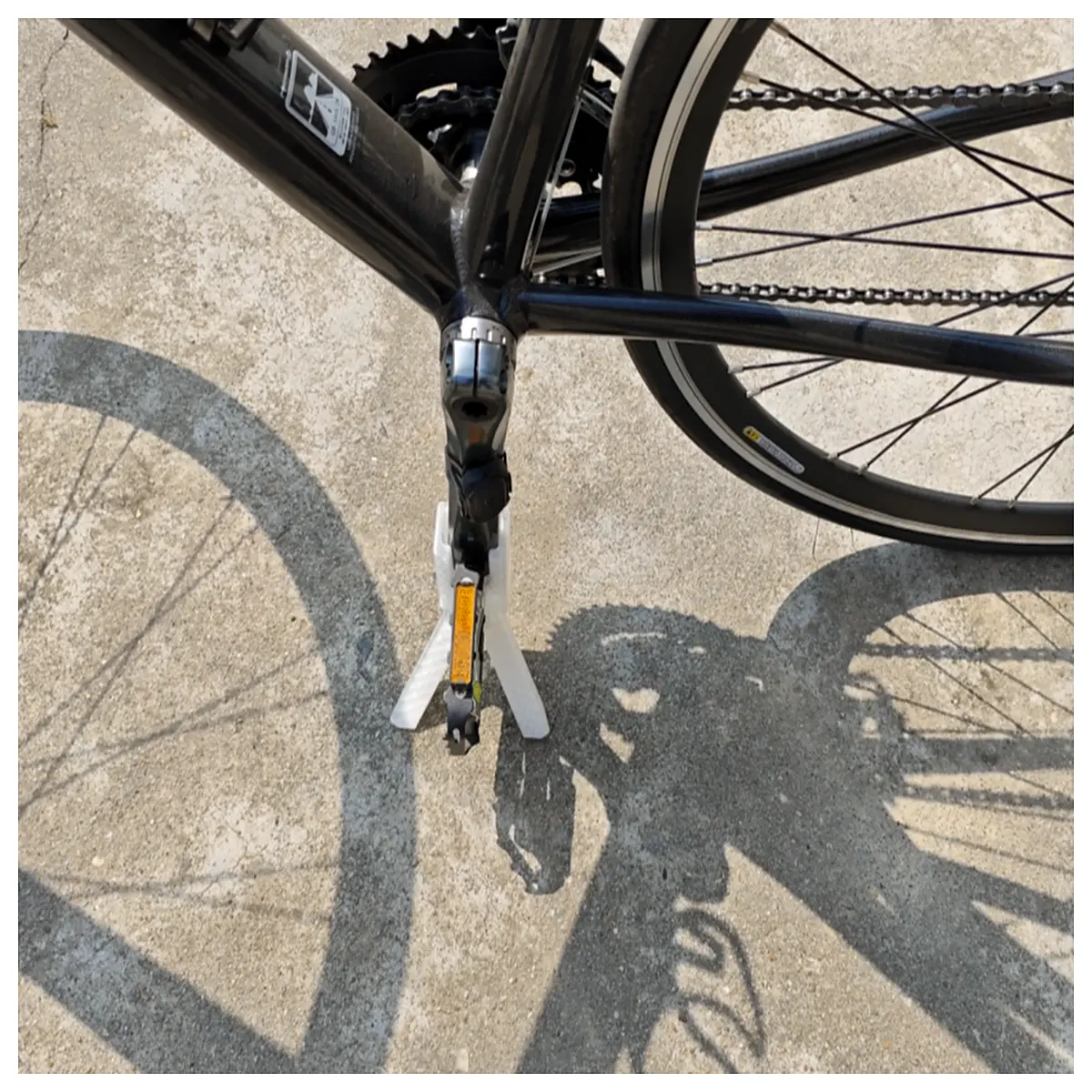 Road Bike Crank Stop Support Quick Release Stable Fixation Cycling Accessory Enhance Control