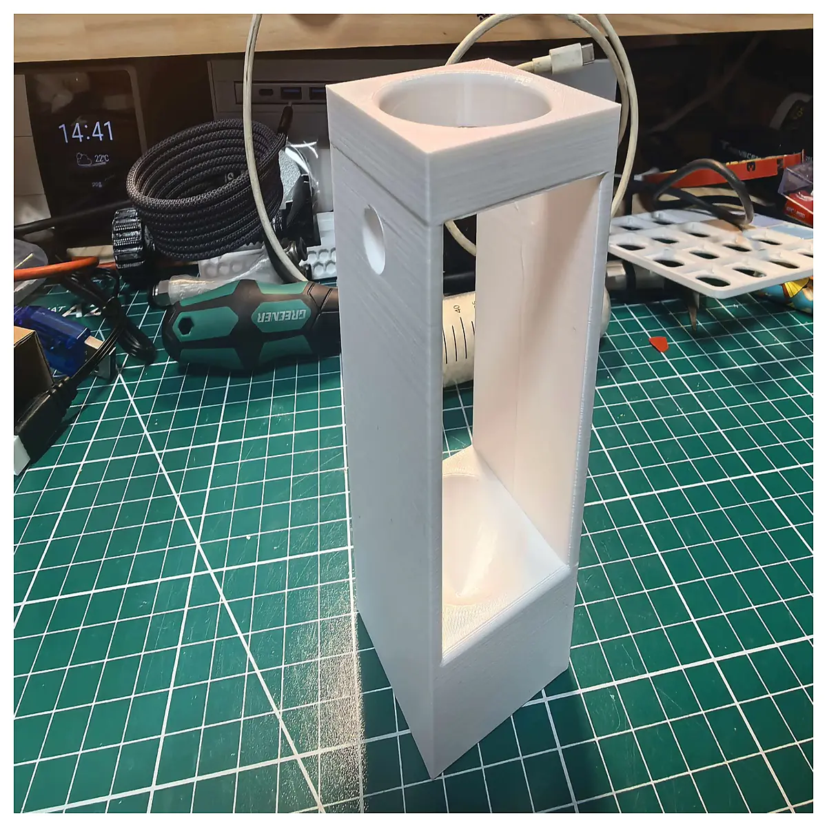 Ayuden Bar Stand Vertical Display Stand Test Tube Holder Screwdriver Holder Support Stand Lab Equipment