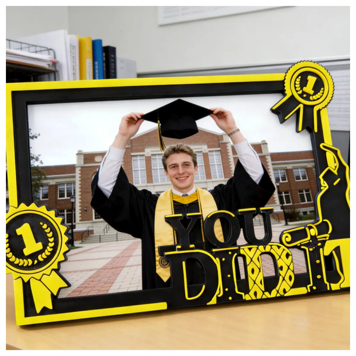 Graduation Photo Frame 4x6 Inch Memorial Photo Frame Student Graduation Gift Keepsake Photo Frame 4x6