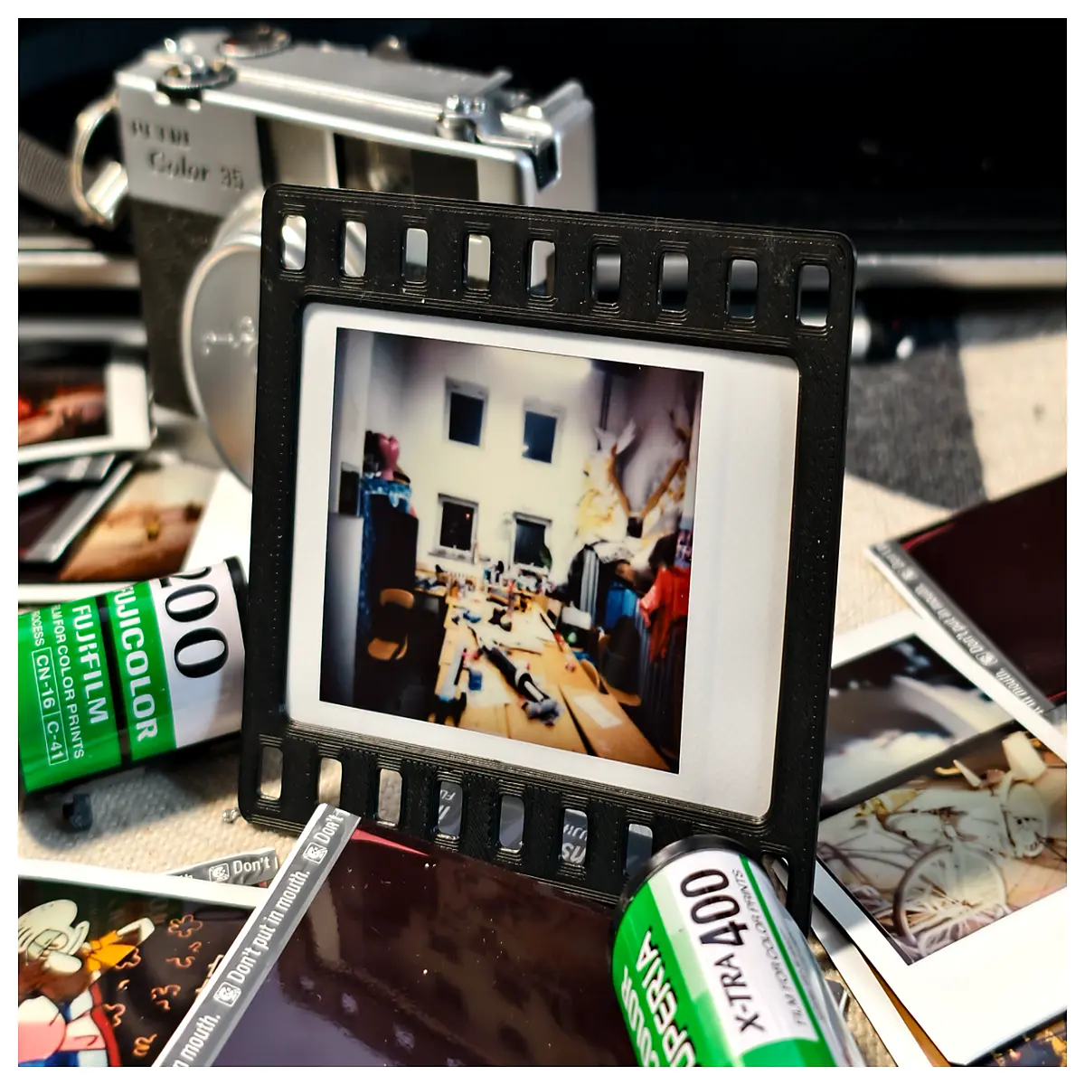 Film Camera Photo Frames Decor Wall Decoration Creative Home Decor Photo Booth Props Instant Print Photos