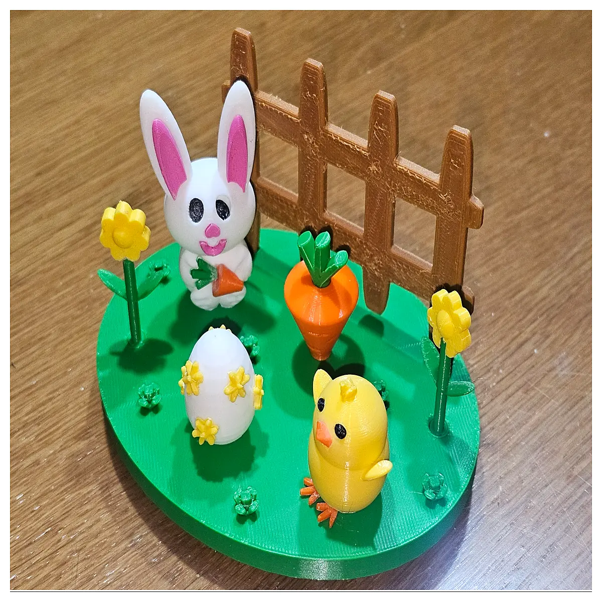 Mini Resurrection Easter 3D Model Decoration Festive Gift Christmas Ornament Simulation Small Rabbit Creative Display Item Holiday Decor
